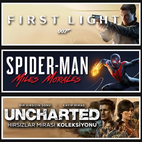 007 First Light +Miles +Uncharted
